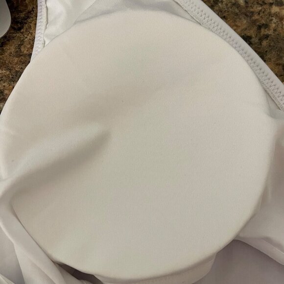 Cupshe XXL One Piece Swimsuit Colorblock Wrap Classic Coastal Resort Vacation - Picture 5 of 12